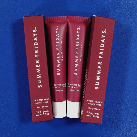 Summer Fridays Other - Pack of 2:Cherry/Summer Fridays Lip Butter Balm/NIB